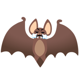 Bat and Face with steam from nose