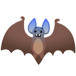 Bat and Fearful face