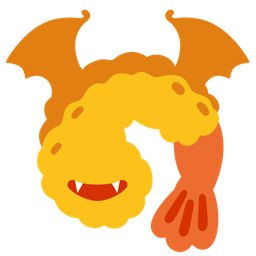 Bat and Fried shrimp