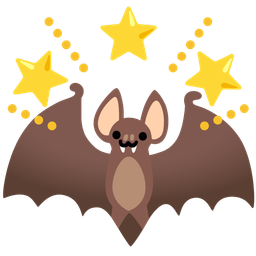 Bat and Glowing star