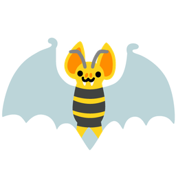 Bat and Honeybee