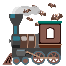 Bat and Locomotive