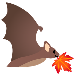 Bat and Maple leaf