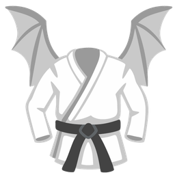 Bat and Martial arts uniform