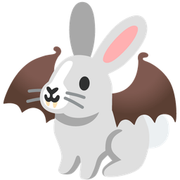 Bat and Rabbit face