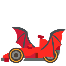 Bat and Racing car