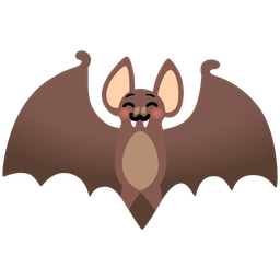 Bat and Smiling face