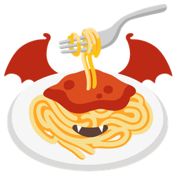 Bat and Spaghetti