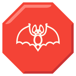 Bat and Stop sign