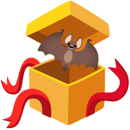 Bat and Wrapped gift