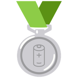 battery and 2nd place medal