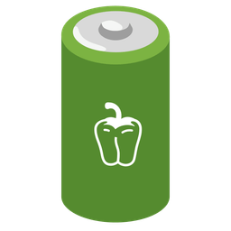 battery and bell pepper