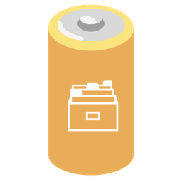 battery and card file box