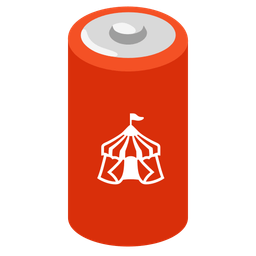 battery and circus tent