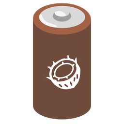 battery and coconut