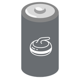 battery and curling stone