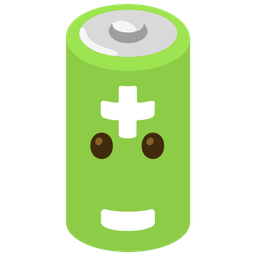 battery and face without mouth