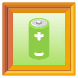 battery and framed picture