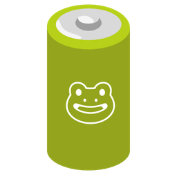 battery and frog