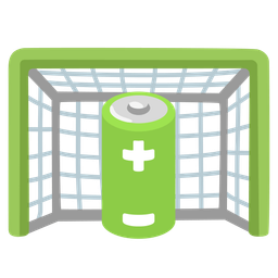 battery and goal net