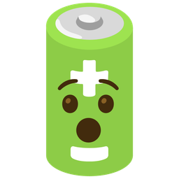 battery and hushed face