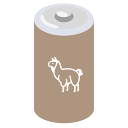 battery and llama
