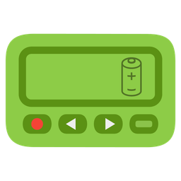 battery and pager