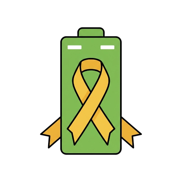Battery and Reminder ribbon