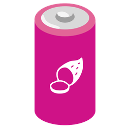 battery and roasted sweet potato