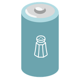 battery and salt