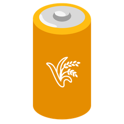 battery and sheaf of rice