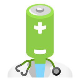 battery and stethoscope