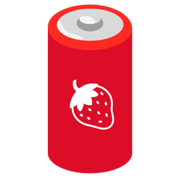 battery and strawberry