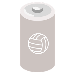 battery and volleyball