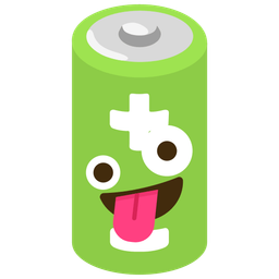 Battery and Zany face