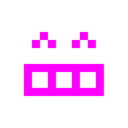 beaming face with smiling eyes and alien monster