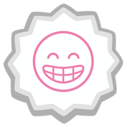 beaming face with smiling eyes and fish cake with swirl