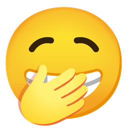 beaming face with smiling eyes and yawning face