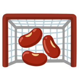 beans and goal net