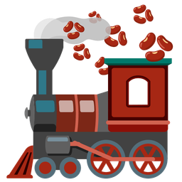 beans and locomotive