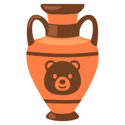 bear and amphora