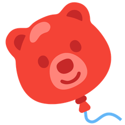 bear and balloon