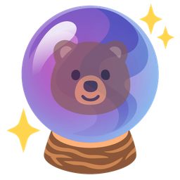 bear and crystal ball