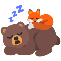 bear and fox