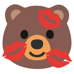 bear and kiss mark