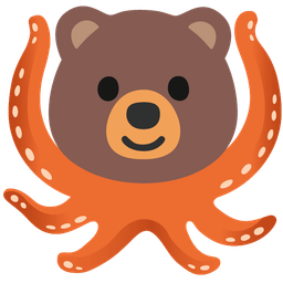 bear and octopus
