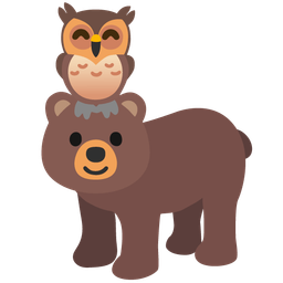 bear and owl