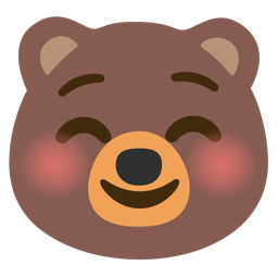 Bear and Smiling face