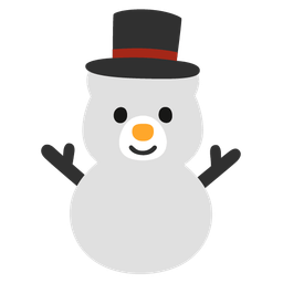 bear and snowman without snow