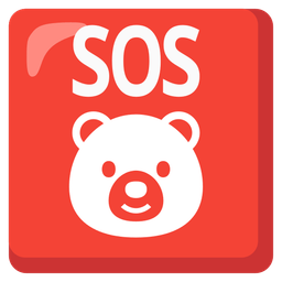bear and SOS button